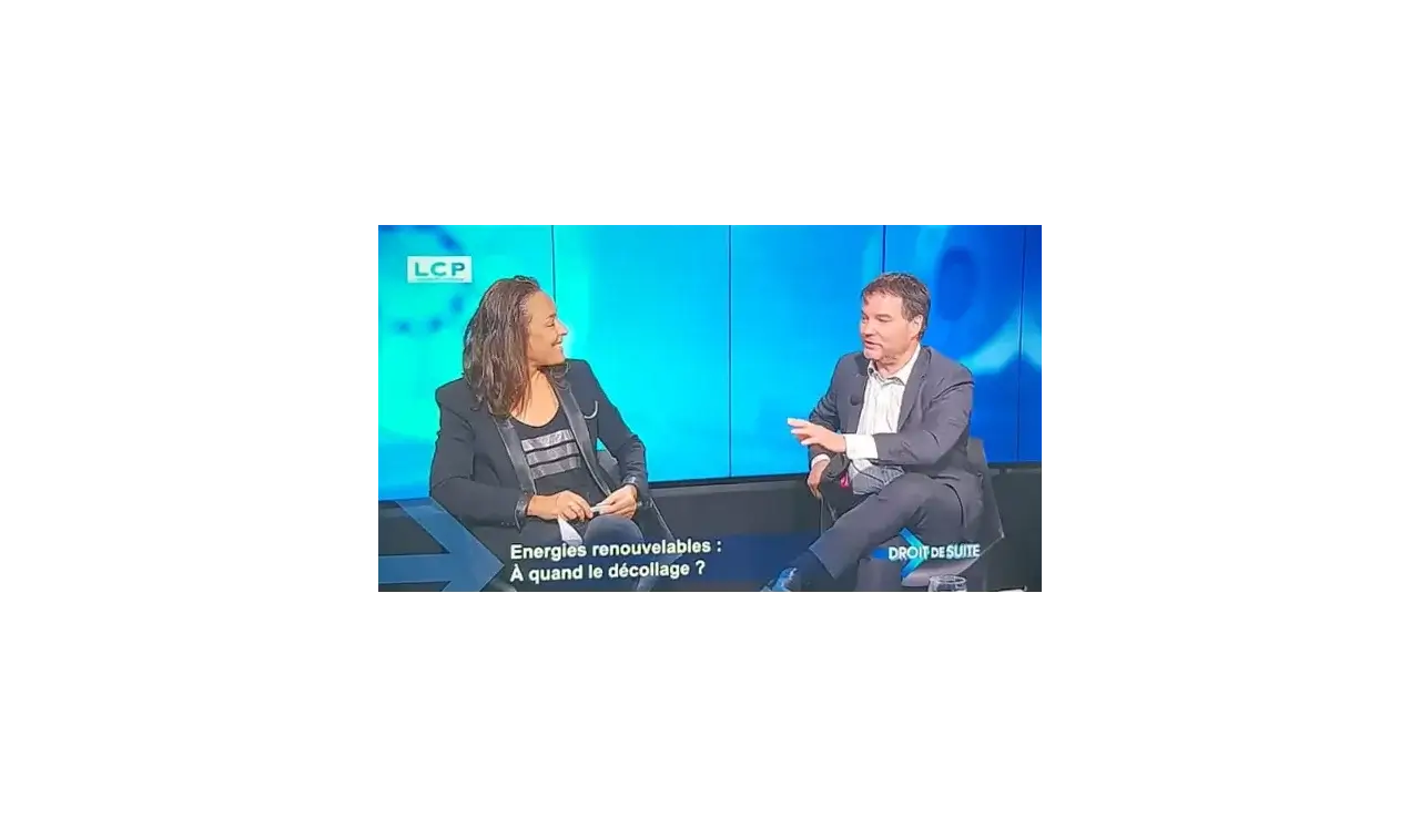 Sonia Henry sur LCP pour son documentaires "enquête sur les énergies renouvelables"